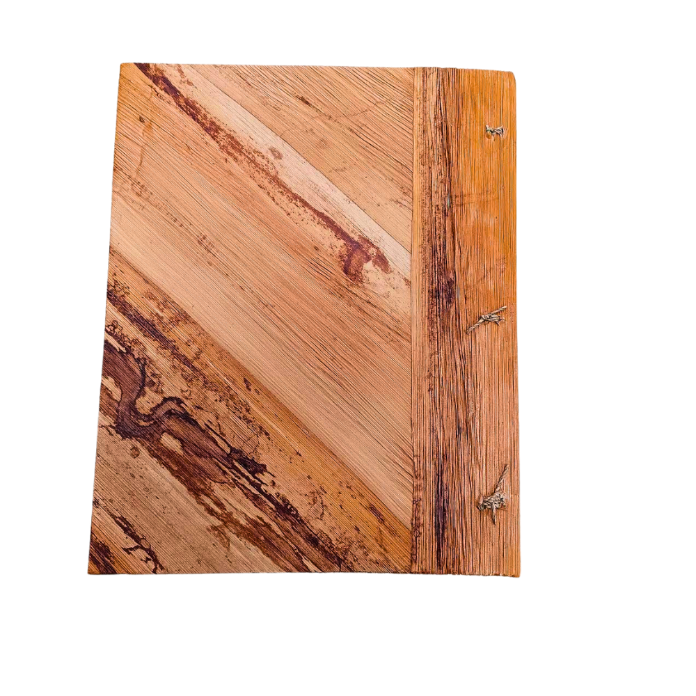 ade Hawaiian Photo Album – Sea Turtle Carving & Natural Woven Fibers